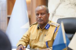 Commander of the Somali Police Darawish Forces Receives a High-Level Delegation from Italy